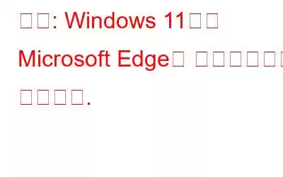 수정: Windows 11에서 Microsoft Edge가 업데이트되지 않습니다.