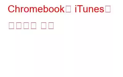 Chromebook에 iTunes를 설치하는 방법