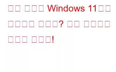 실행 도구가 Windows 11에서 작동하지 않나요? 다음 솔루션을 사용해 보세요!