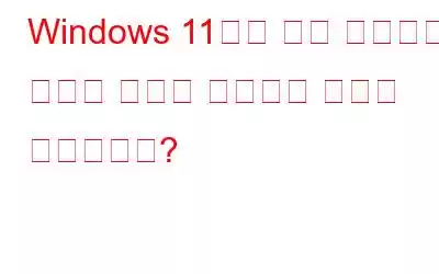 Windows 11에서 배치 스크립트 파일을 만들고 실행하는 방법은 무엇입니까?